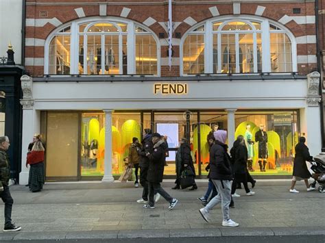 fendi showroom london|fendi london new bond.